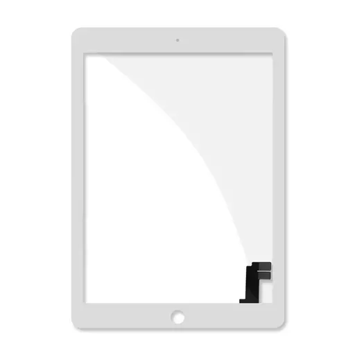 Glass w/ Touch (Glass + Digitizer + OCA) (CERTIFIED) (White) - For iPad Air 2