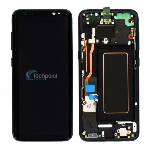 Samsung - LCD & Display Touch Screen Assembly for Galaxy S8 (SM-G950F) - Black