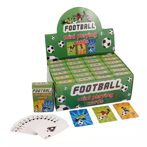 Football Mini Playing Cards - Pack of 24