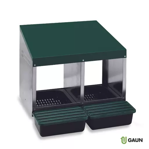 Rollaway Nest Box - 2 compartment (Gaun)