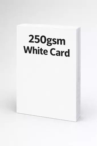 250gsm Smooth White A4 Craft Card