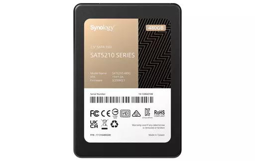 Synology SSD 2.5” SATA 480GB 2.5" Serial ATA III