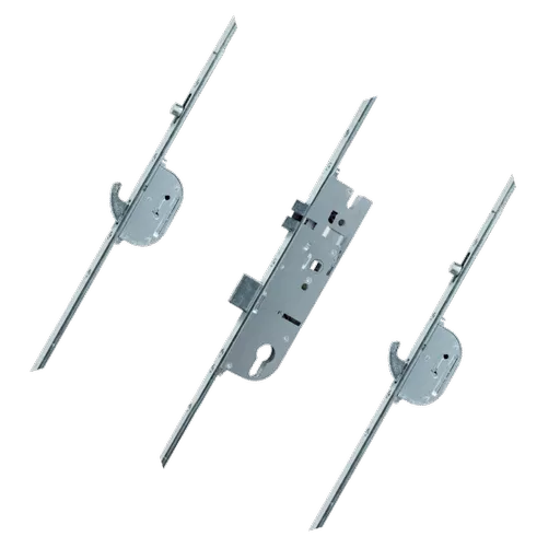 MACO C-TS Latch & Deadbolt 2 Hook 2 Roller French Door Lock