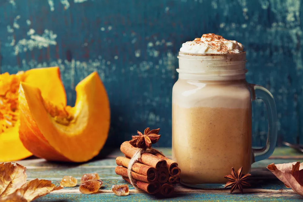 Autumn Pumpkin Spice Protein Smoothie