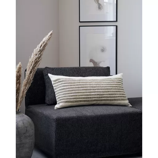 Cushion, Yarn, Mustard