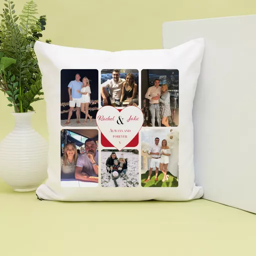 Personalised Valentine's Photo Cushion