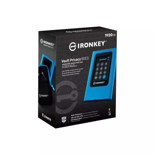 Kingston Technology IronKey Vault Privacy 80 1920 GB Blue