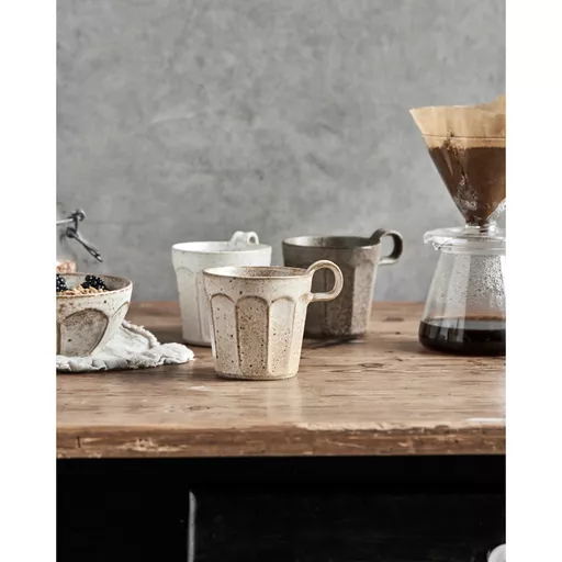 Mug, Arch, Off-white/Beige/Green