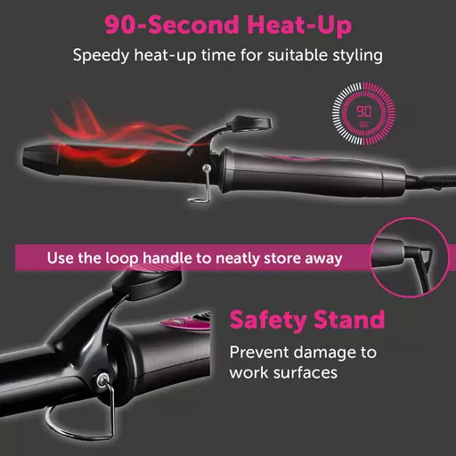 90 degree hotsell curling iron