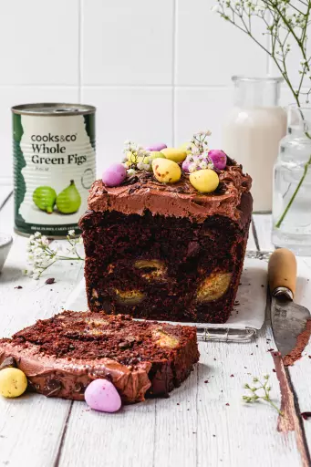 Double Chocolate Fig Loaf Cake