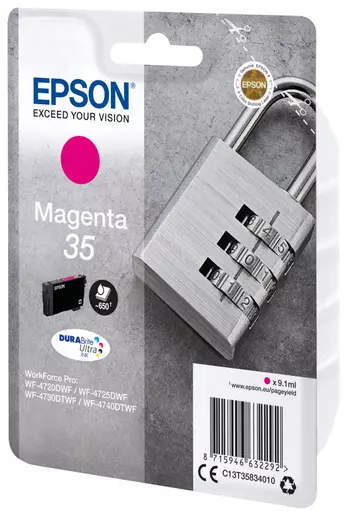 Epson C13T35834010/35 Ink cartridge magenta, 650 pages 9,1ml for Epson WF-4720