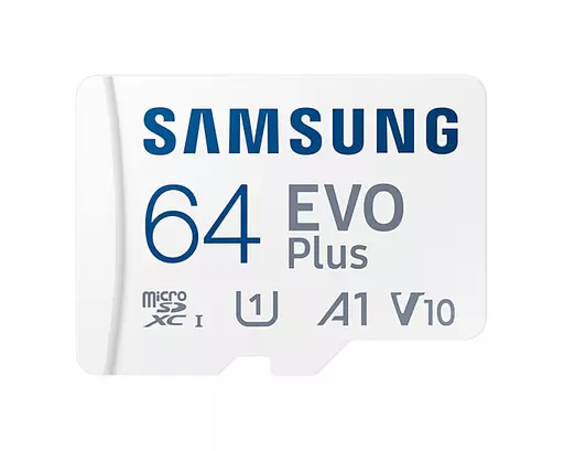 Samsung EVO Plus 64 GB MicroSDXC UHS-I Class 10
