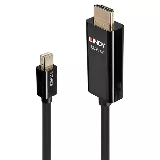 Lindy 0.5m Active Mini DisplayPort to HDMI Cable