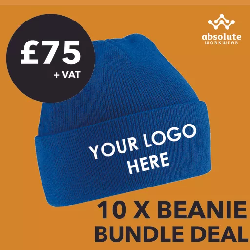 10 Embroidered Beanie Bundle