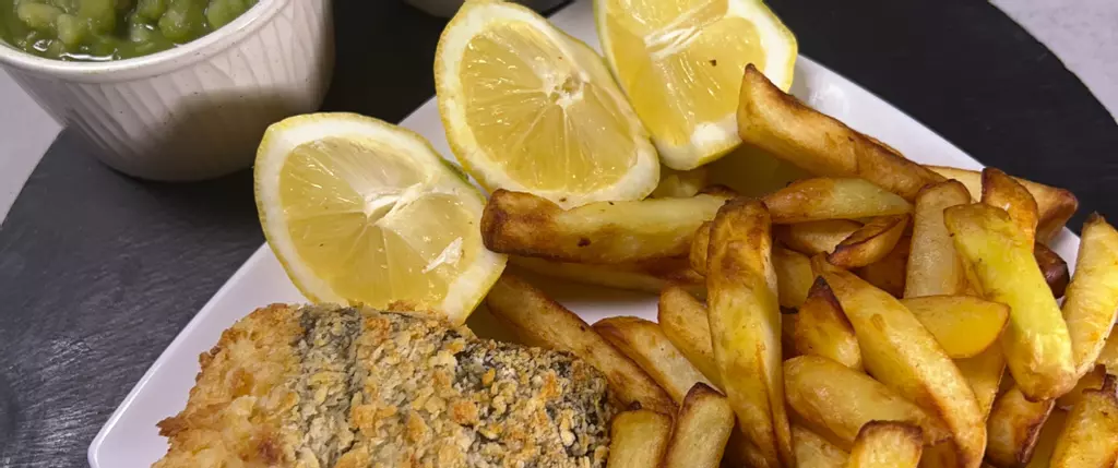 Air Fryer Fish & Chips