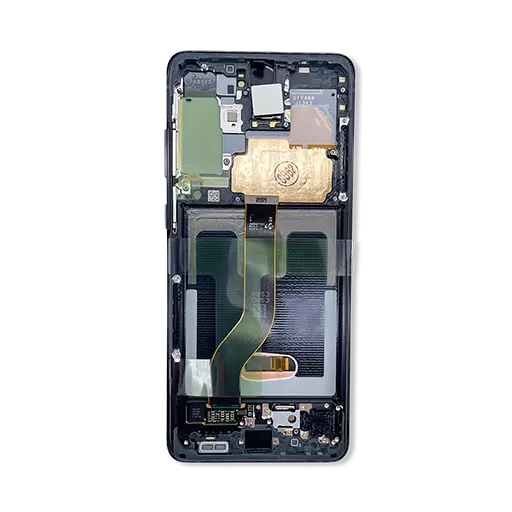 OLED Screen Assembly (Service Pack) (Cosmic Black) (No Camera) - Galaxy S20+ (G985) / S20+ 5G (G986)