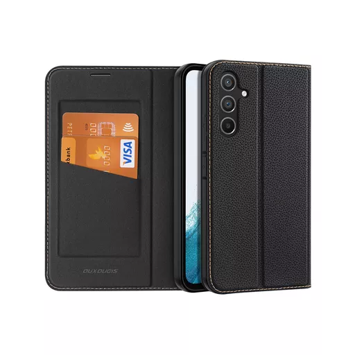 Dux Ducis - Skin X Wallet for Galaxy A54 5G - Black