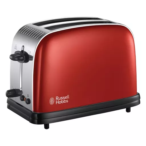 Russell Hobbs Colours Plus Toaster 2 Slice Red