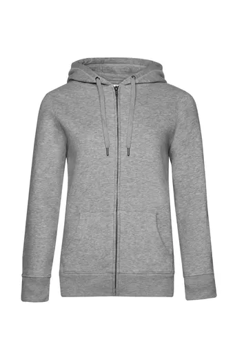 Women's Queen Zipped Hooded Sweat