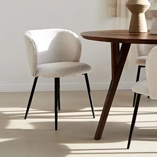 Alborg, Dining Chair - Cream