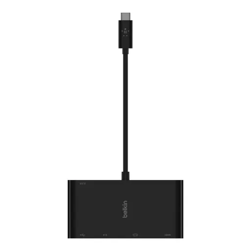 Belkin AVC004BTBK notebook dock/port replicator USB 3.2 Gen 1 (3.1 Gen 1) Type-C Black