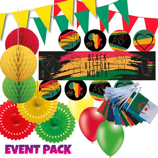 Black History Week  Decoration Pack