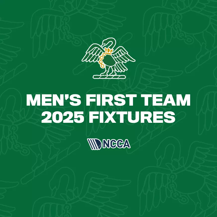 Men's First Team 2025 Fixtures Announced