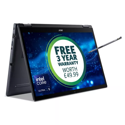 Acer TravelMate TMP414RN-54-TCO-51JJ Copilot+ PC Intel Core Ultra 5 125U Hybrid (2-in-1) 35.6 cm (14