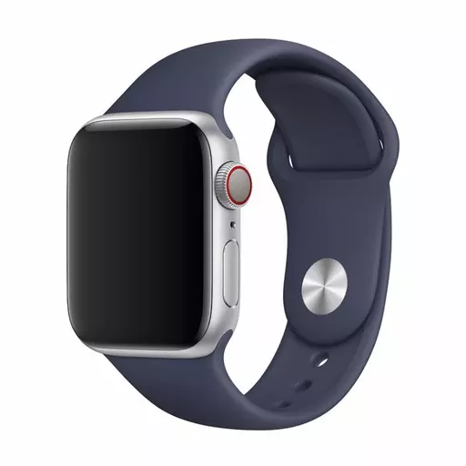 Devia - Silicone Strap for Apple Watch (38mm/40mm/41mm) - Midnight Blue