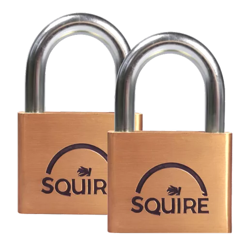 SQUIRE Lion Brass Open Shackle Padlock KA