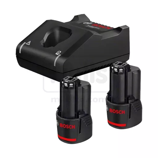 Bosch 2x GBA 2Ah + GAL 12V-40 (carton) 12V Starter Set