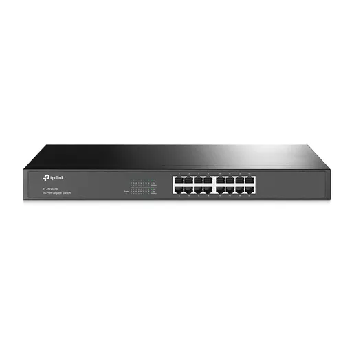 TP-Link TL-SG1016 network switch Unmanaged Gigabit Ethernet (10/100/1000) 1U Black