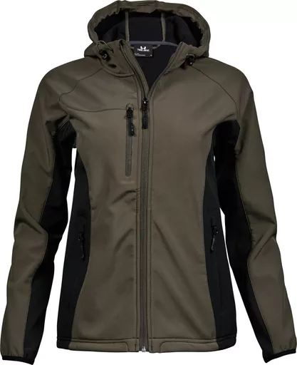 Ladies' Hooded Lightweight Performance Softshell