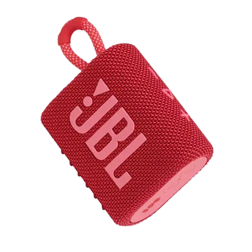 JBL GO 3 Portable Bluetooth Speaker - Red