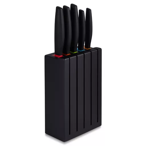 5 Piece Knife Set Black