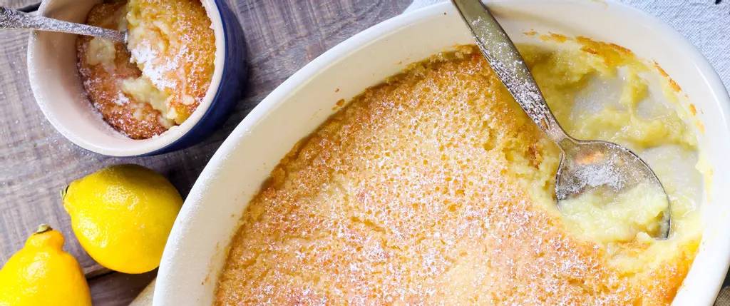 Slow Cooker Lemon Self Saucing Pudding