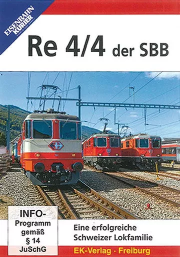 Re 4/4 der SBB: Eine erfolgreiche Schweizer Lokfamilie DVD (8694)