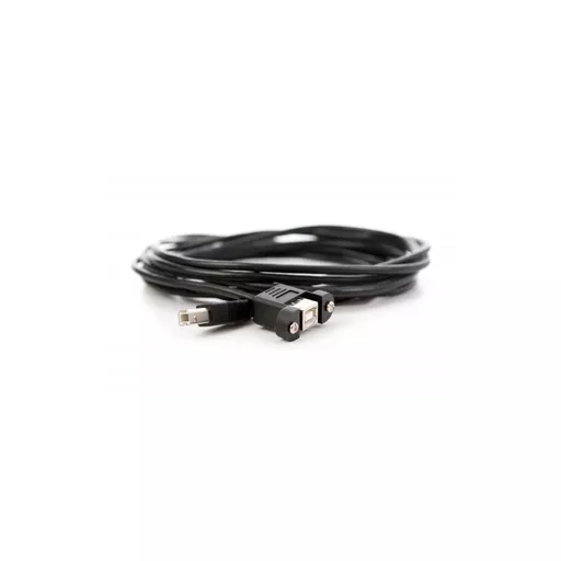 USB 2.0 B Panel Mount Female to B Male