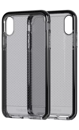 Innovational Evo Check mobile phone case 16.5 cm (6.5") Cover Black, Transparent