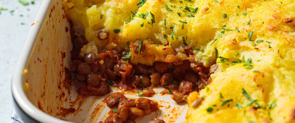 Spiced Lentil Shepherd's Pie