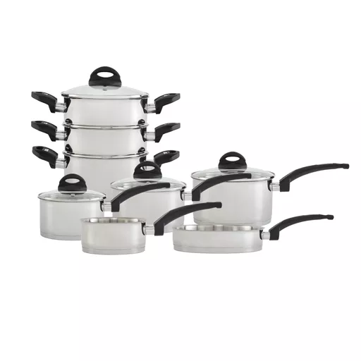 8 Piece Pan Set S/Steel
