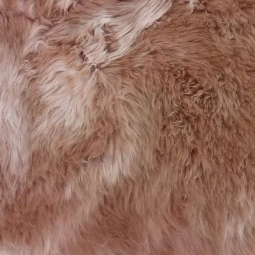 Sheepskin Single Rose Rug