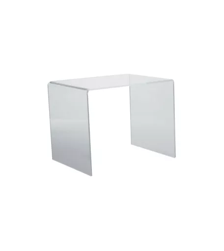 Clear Acrylic Economy Riser - 10cm x 12.5cm x 10cm