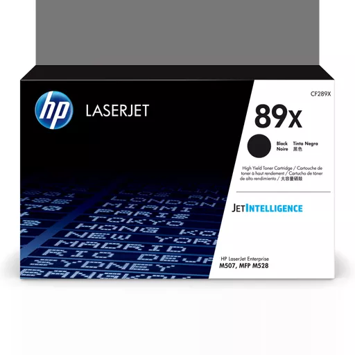 HP CF289X/89X Toner cartridge high-capacity, 10K pages ISO/IEC 19752 for HP M 507