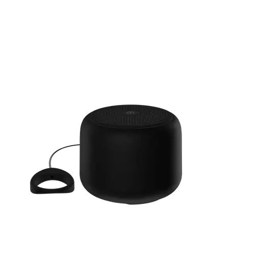 Devia - 5W Mini Lanyard Waterproof IPX7 Bluetooth Wireless Speaker - Black