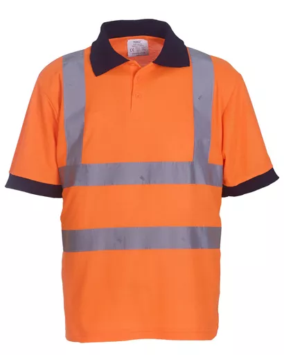 Hi-Vis Short Sleeve Polo Shirt