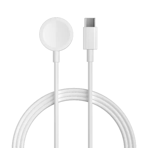Devia - 1m (1A) USB-C to Magnetic Cable for Apple Watch - White