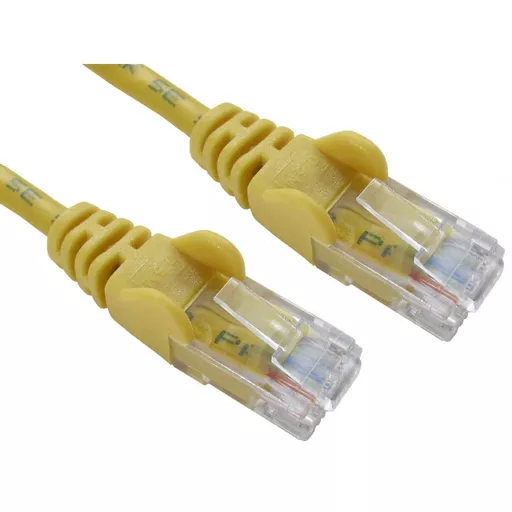 Cables Direct 5m Economy 10/100 Networking Cable - Yellow