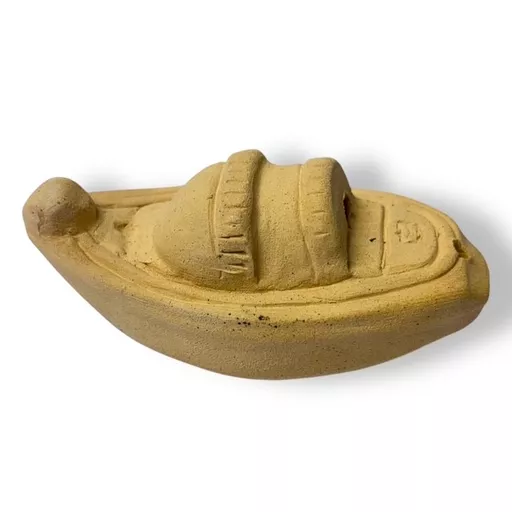 Egyptian Clay Toy Boat