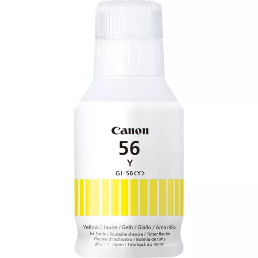 Canon 4432C001/GI-56Y Ink bottle yellow, 14K pages 135ml for Canon GX 6050/Maxify GX 3050
